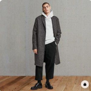 NWT Levi's Made & Crafted Herringbone Overcoat Size 0